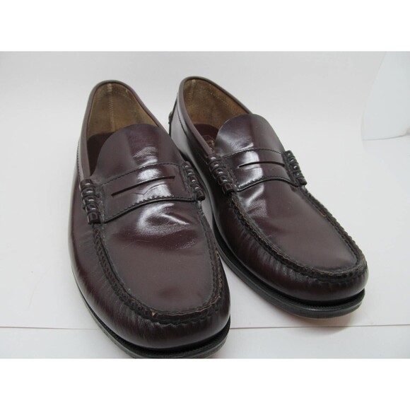 Florsheim Berkley FLS 17058-05 Mens Burgundy Leather Penny Loafers  US 11.5  B main image 12